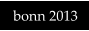 bonn 2013